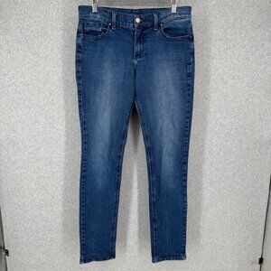 Mott & Bow Womens Boyfriend Jeans Size 27 Slim Straight Stretch Comfort Casual